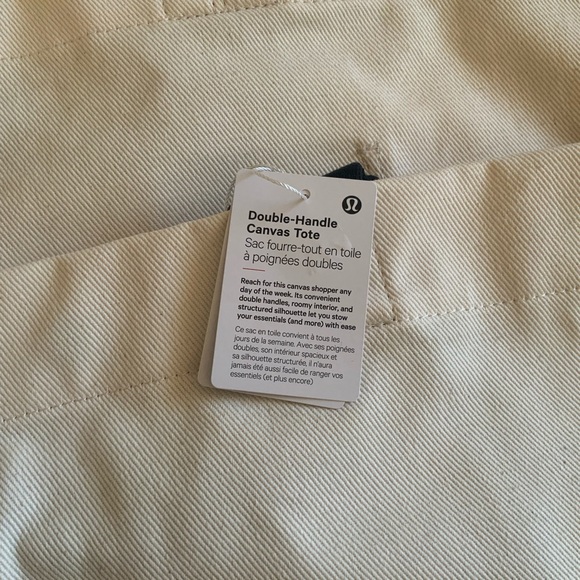 Lululemon | Double-Handle Canvas Tote OS - Picture 6 of 6